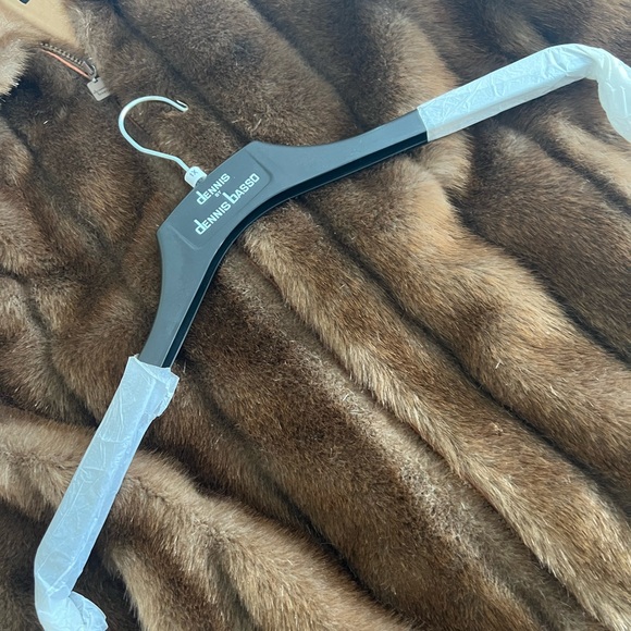 Dennis by Dennis Basso faux mink zip jacket 1X - Picture 10 of 10